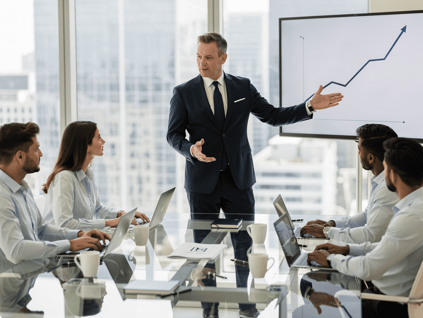 Professional hotel revenue management dashboard showing growth analytics and OTA strategy metrics