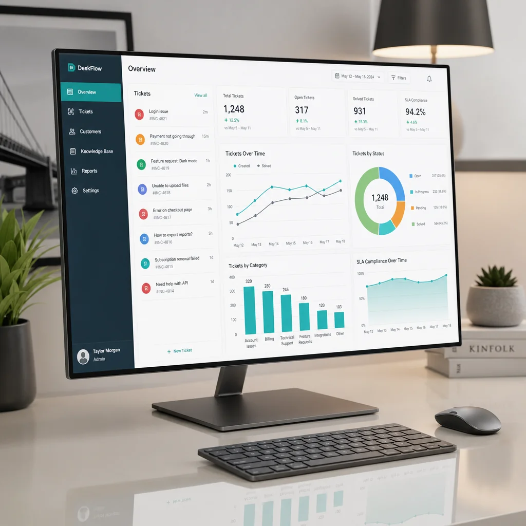 Hotel revenue growth case study dashboard showing 45% RevPAR increase