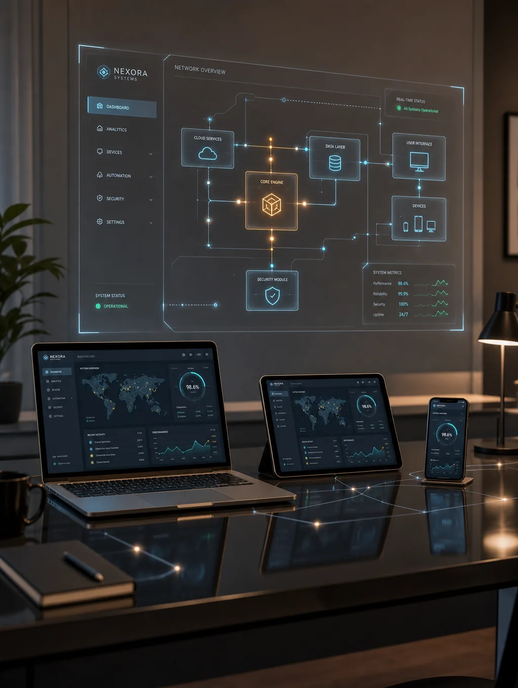 Hospitality technology stack integration interface