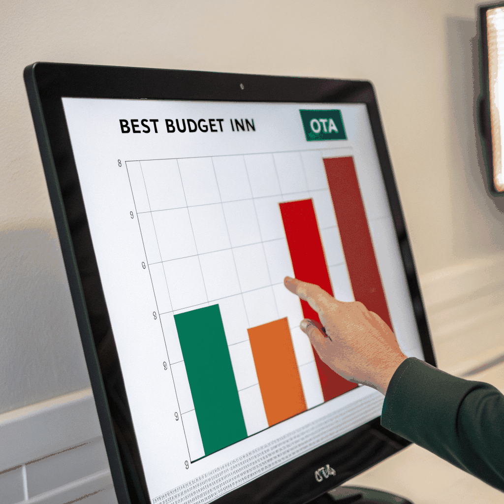 Benchmarking hotel rates against local competitors