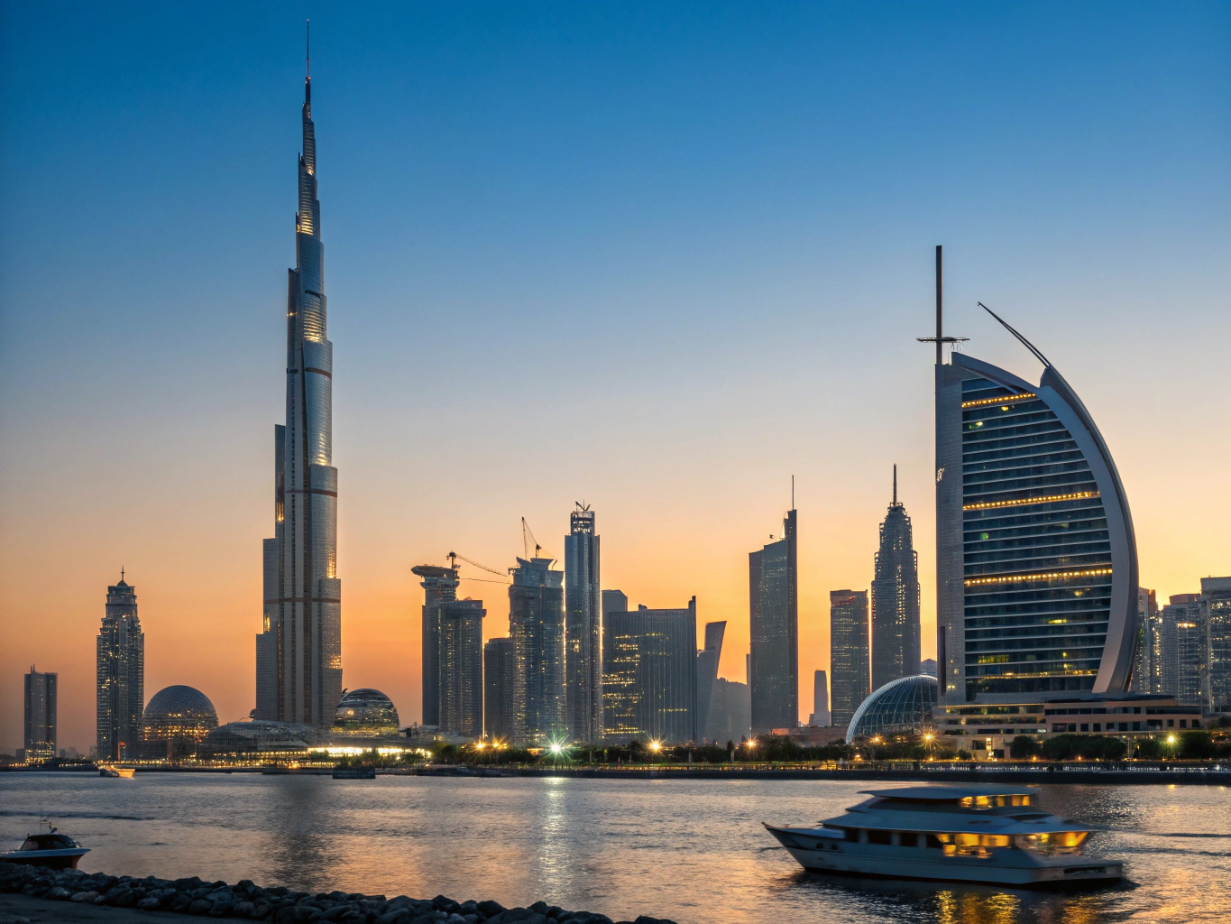 Dubai luxury skyline representing GCC hospitality market