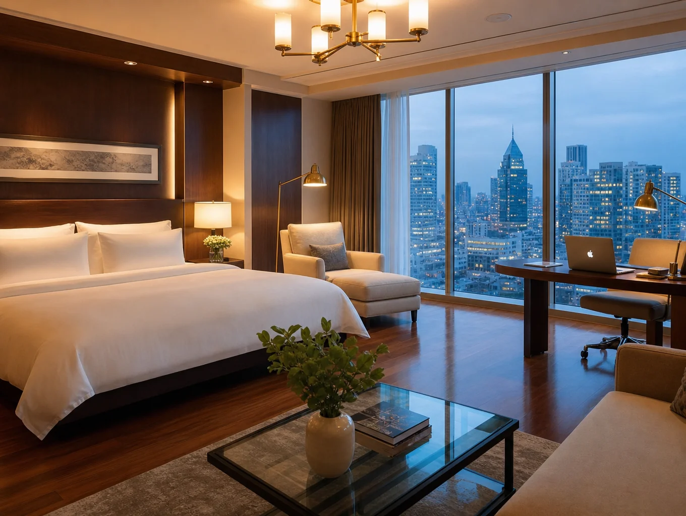 Modern luxury business and leisure hotel suite in Chandigarh optimized through dynamic revenue management