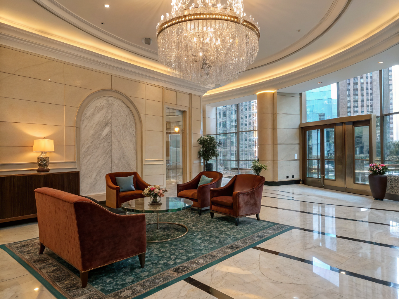 Boutique hospitality suite and executive lounge representing Indore hotel revenue management excellence