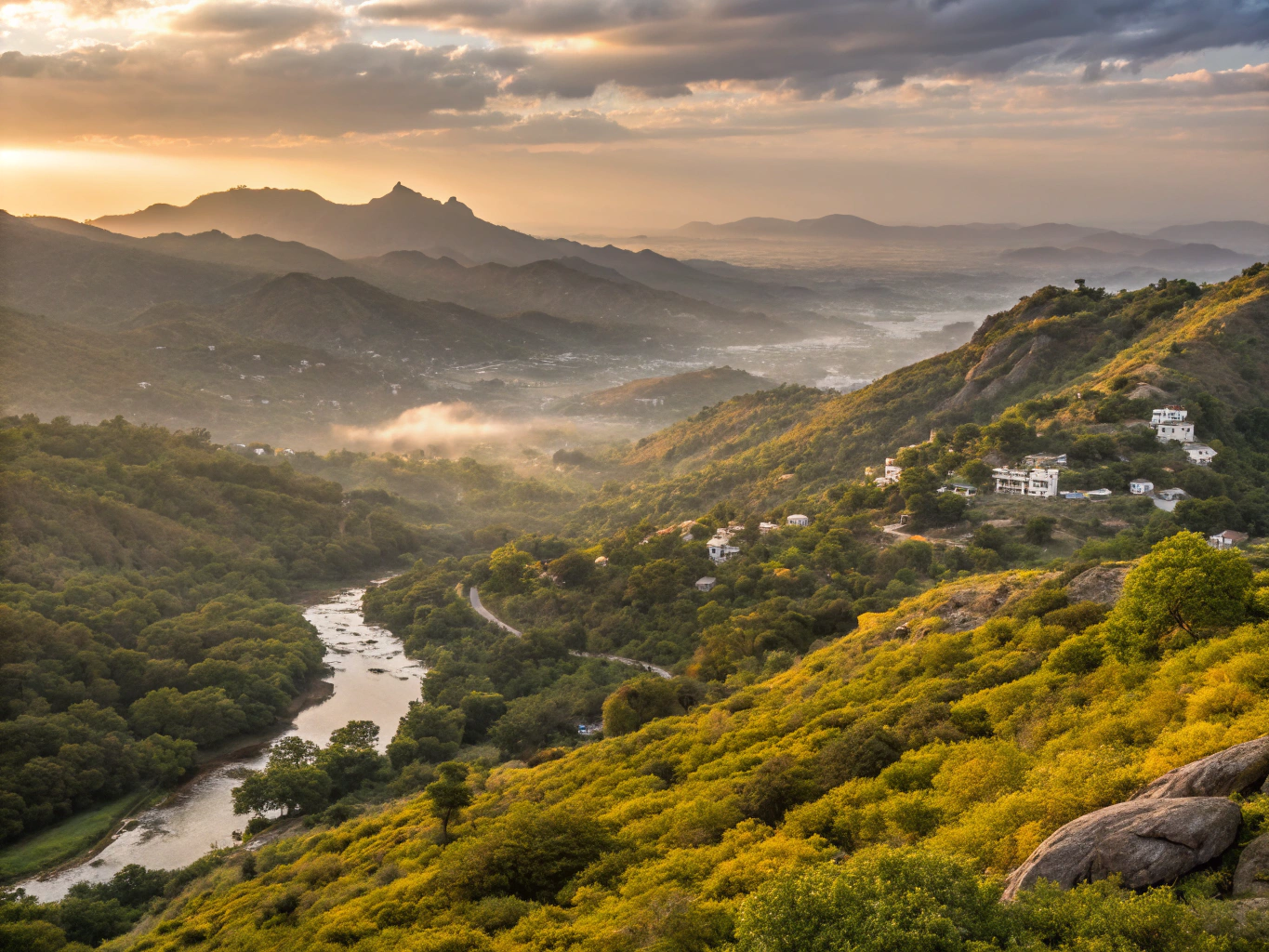 Luxury resort and heritage property overlooking Mount Abu hills optimized with hotel revenue management