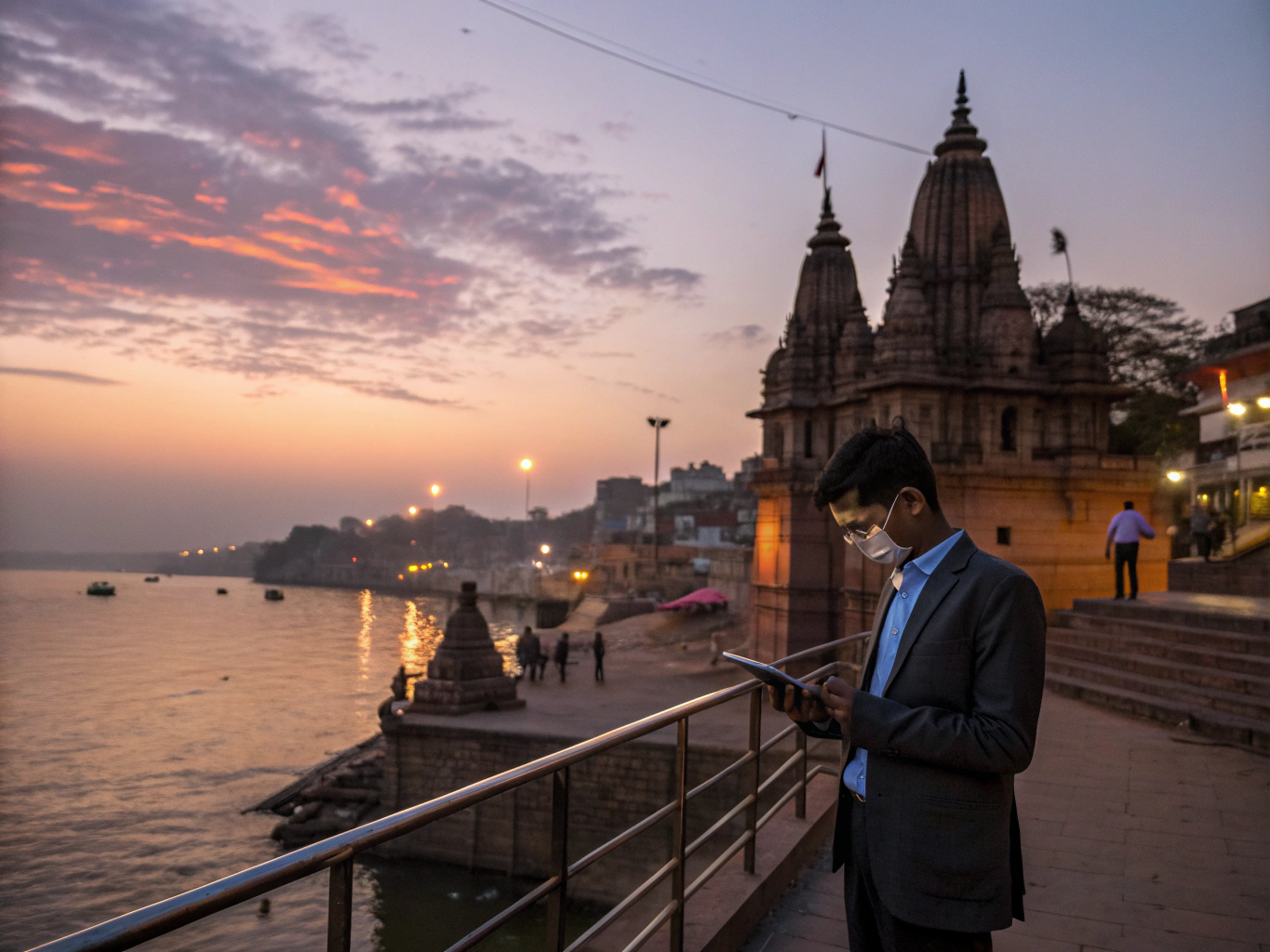 Luxury heritage hotel overlooking the river ghats in Varanasi hotel revenue management